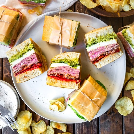 Italian Pressed Sandwiches