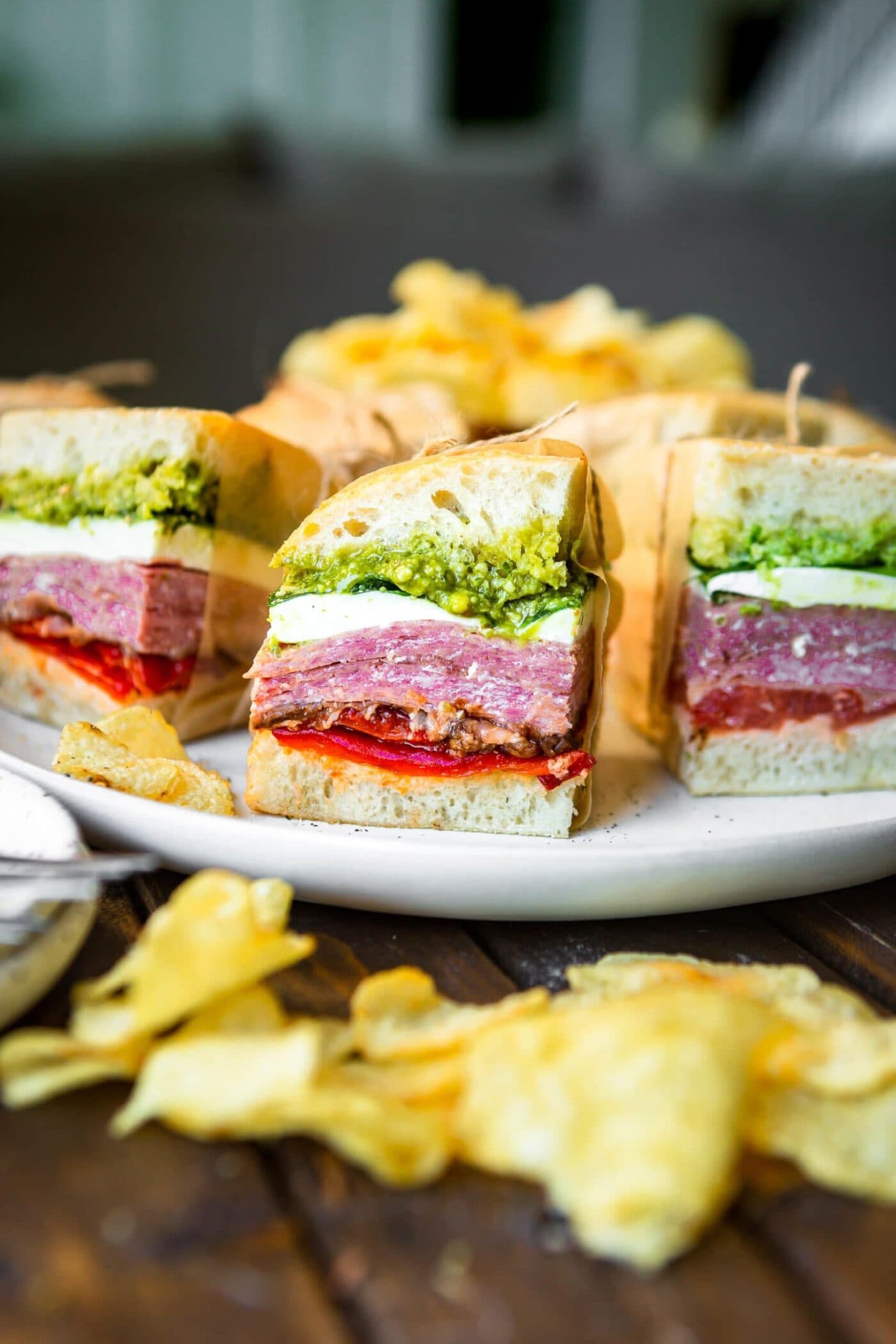 Italian Pressed Sandwiches- Oh Sweet Basil
