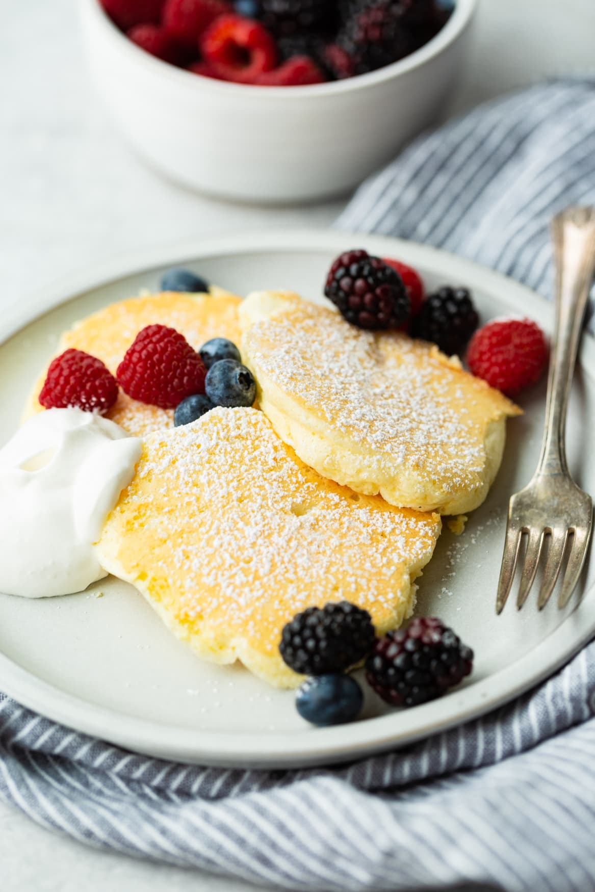 Japanese Cloud Pancakes [+Video] Oh Sweet Basil