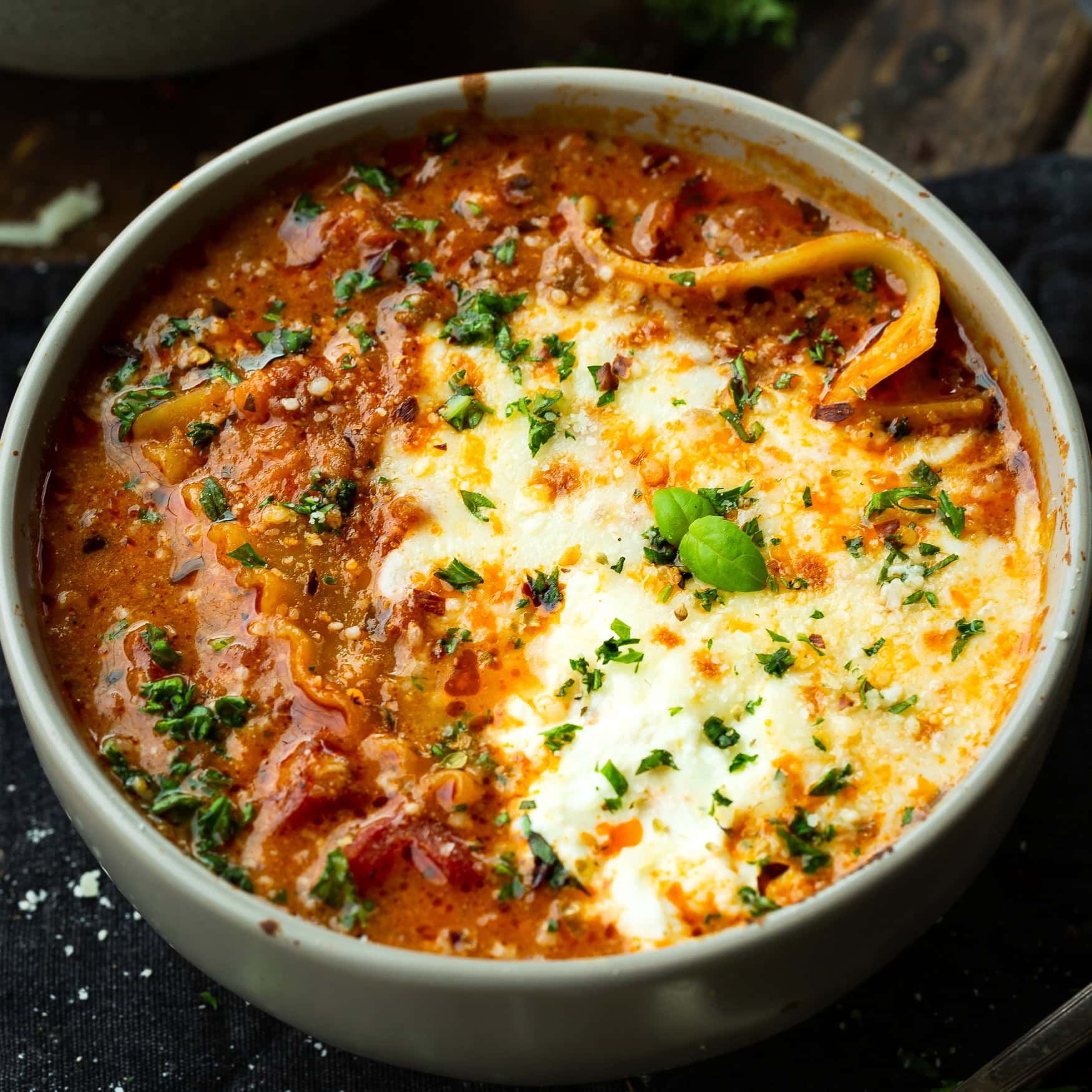 Lasagna Soup Recipe