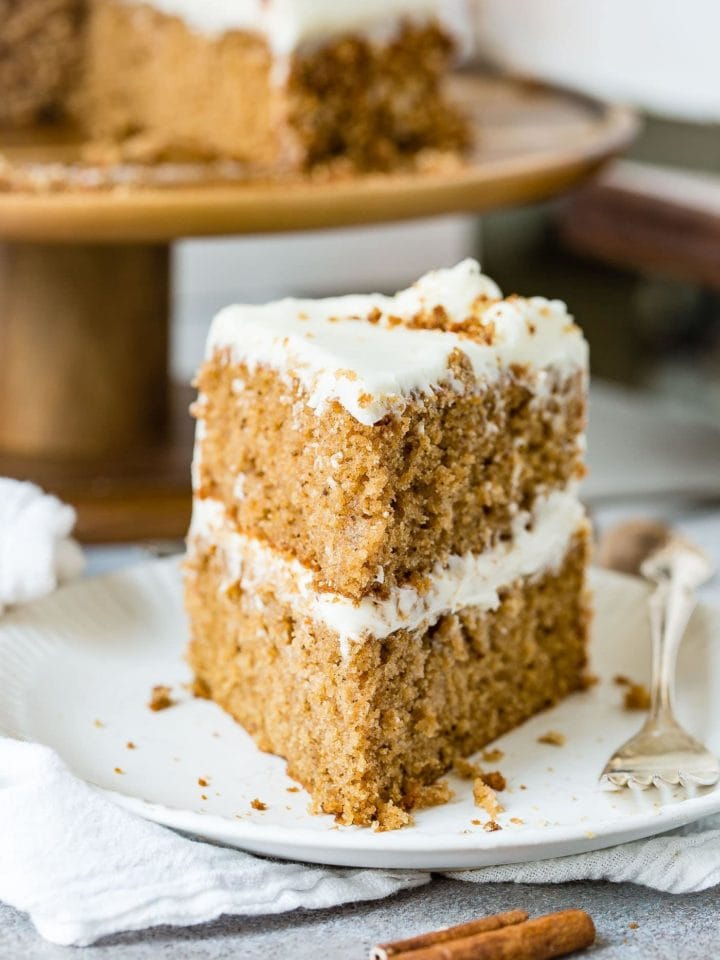 Spice Cake with Maple Frosting Oh Sweet Basil