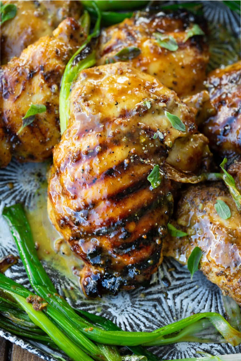 Maple Mustard Grilled Chicken Thigh Marinade Oh Sweet Basil