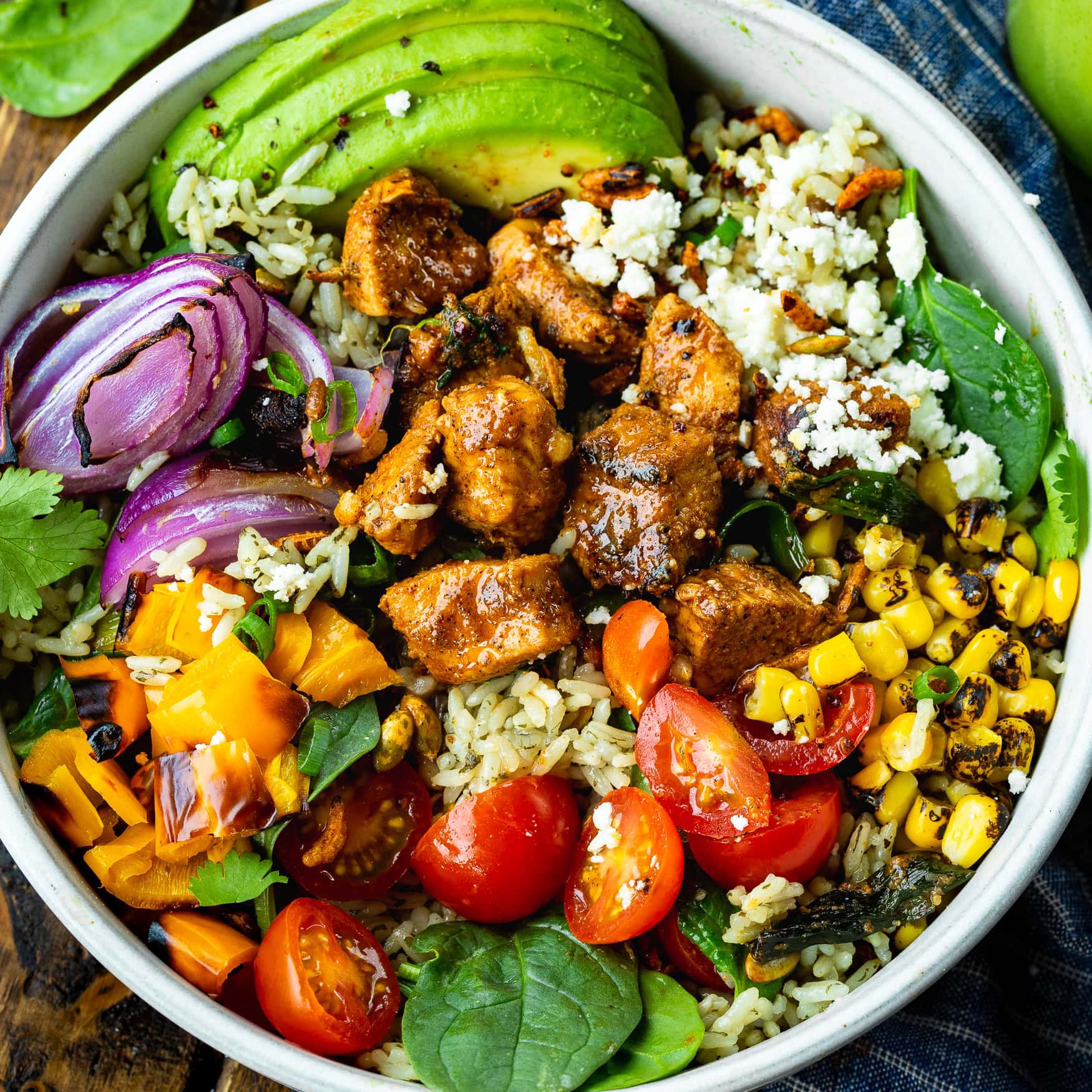 Mexican Chicken Burrito Bowl