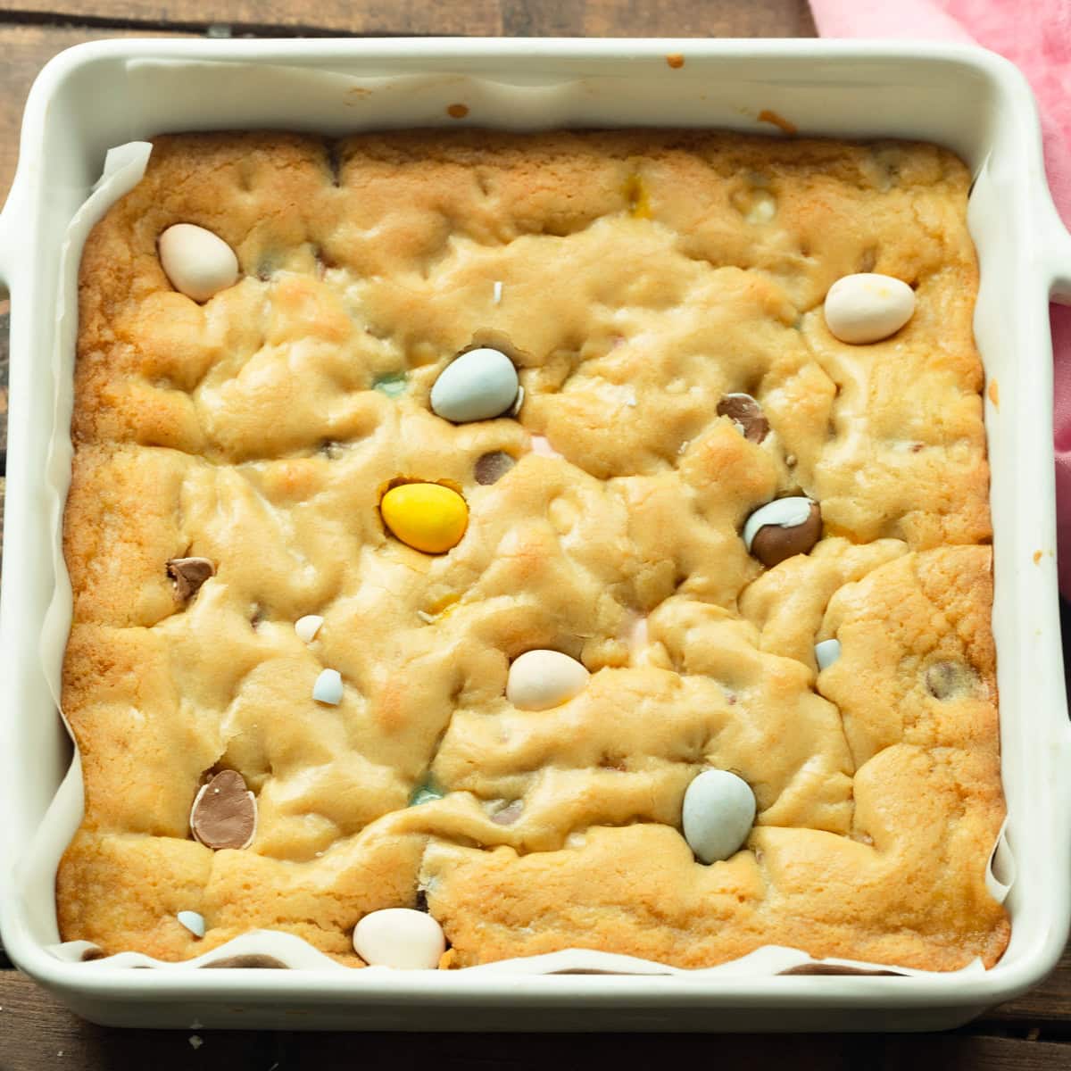 Easter Blondies Brownie