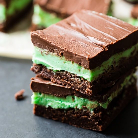 Copycat BYU Mint Brownies from Scratch