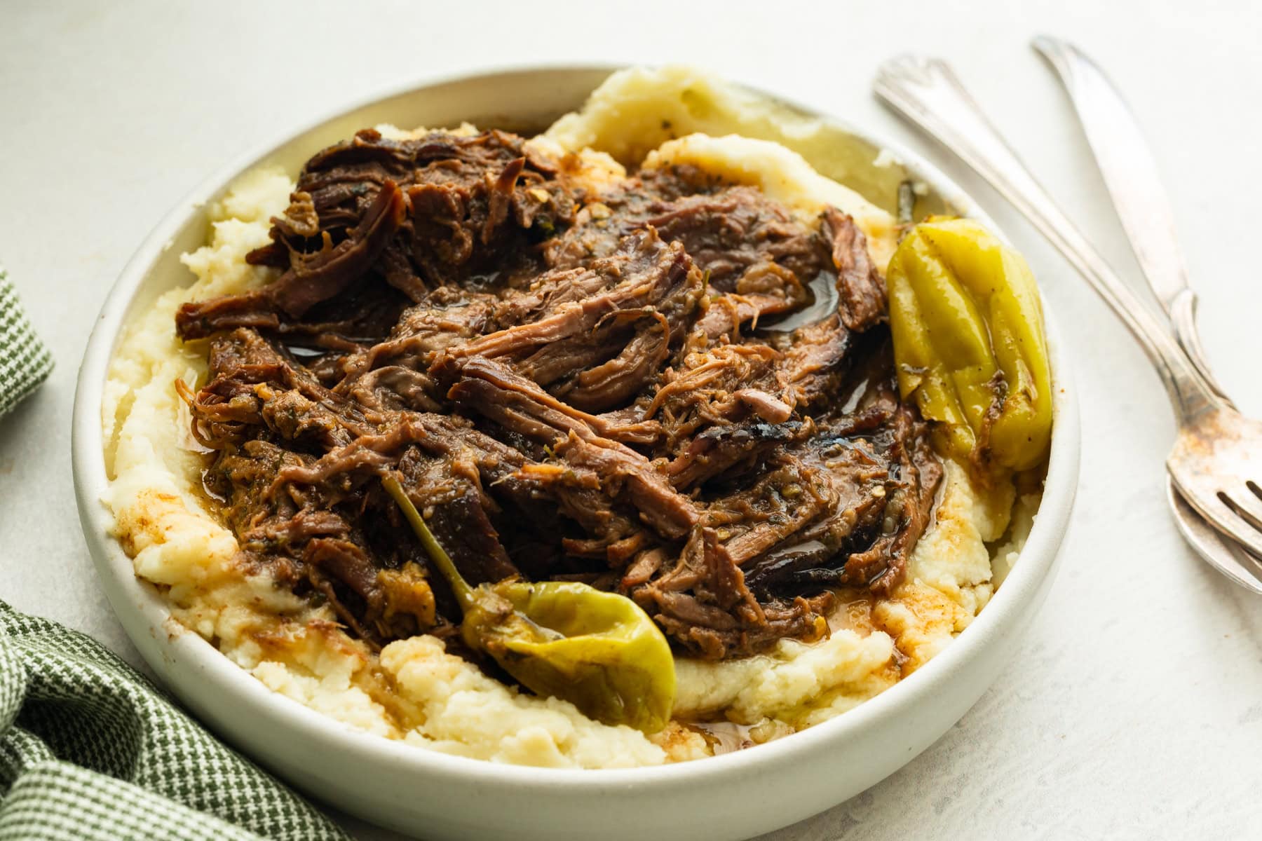 Slow Cooker Mississippi Pot Roast Recipe
