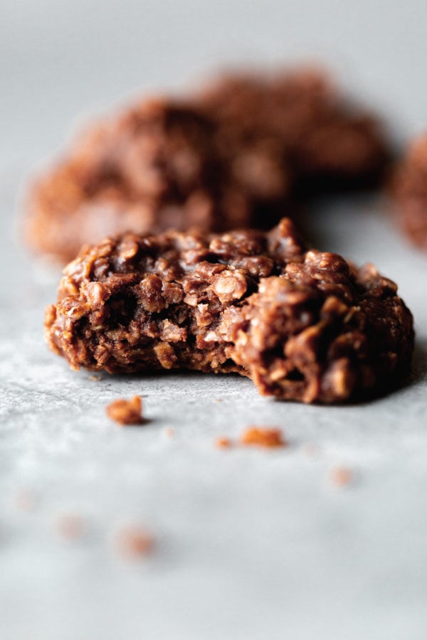 No Bake Cookie Recipe - Oh Sweet Basil