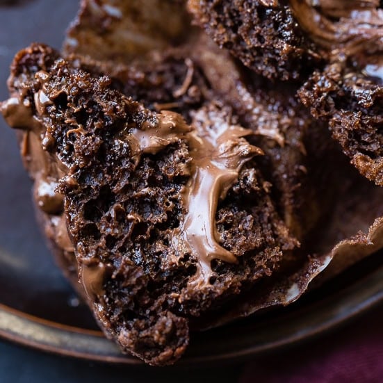 Nutella Banana Muffins