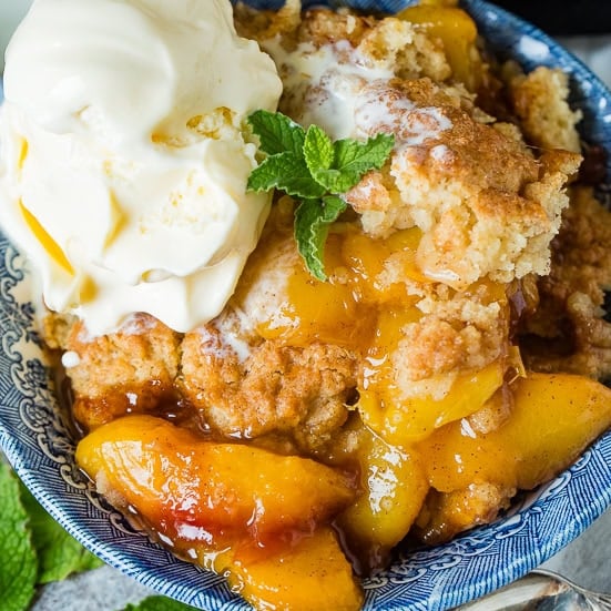 Southern Peach Cobbler