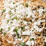 The name might be long and boring but the recipe isn't! It's a quick and easy Old Spaghetti Factory Mizithra Cheese and Browned Butter Spaghetti Copycat!