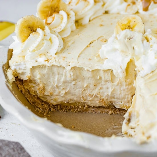 Peanut Butter Banana Cream Pie