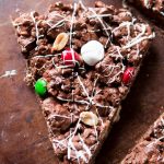 There's such an amazing air about the holidays, but it's also way too busy. This year choose to cut out the crazy and make this quick and easy m&m chocolate pizza. ohsweetbasil.com