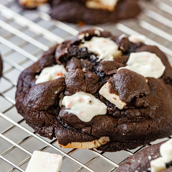 Chocolate Peppermint Cookies