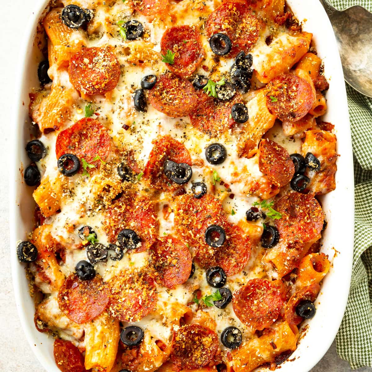 Easy Pizza Casserole Dinner