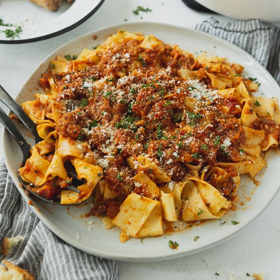 Plant Based Vegan Bolognese Sauce
