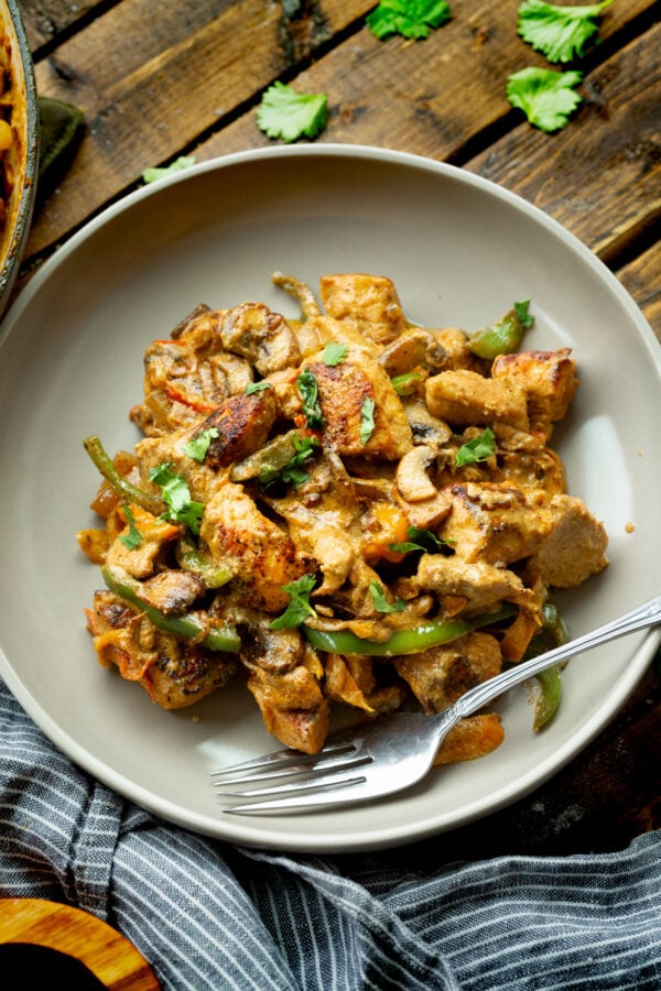 One Pan Pollo a la Crema