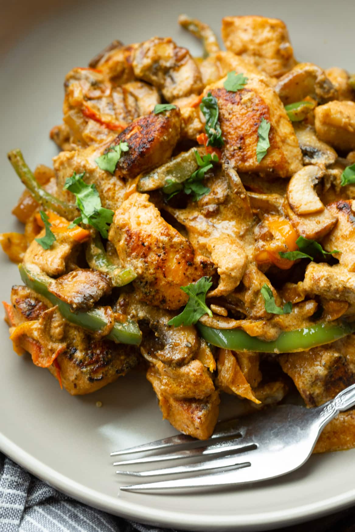 One Pan Pollo a la Crema