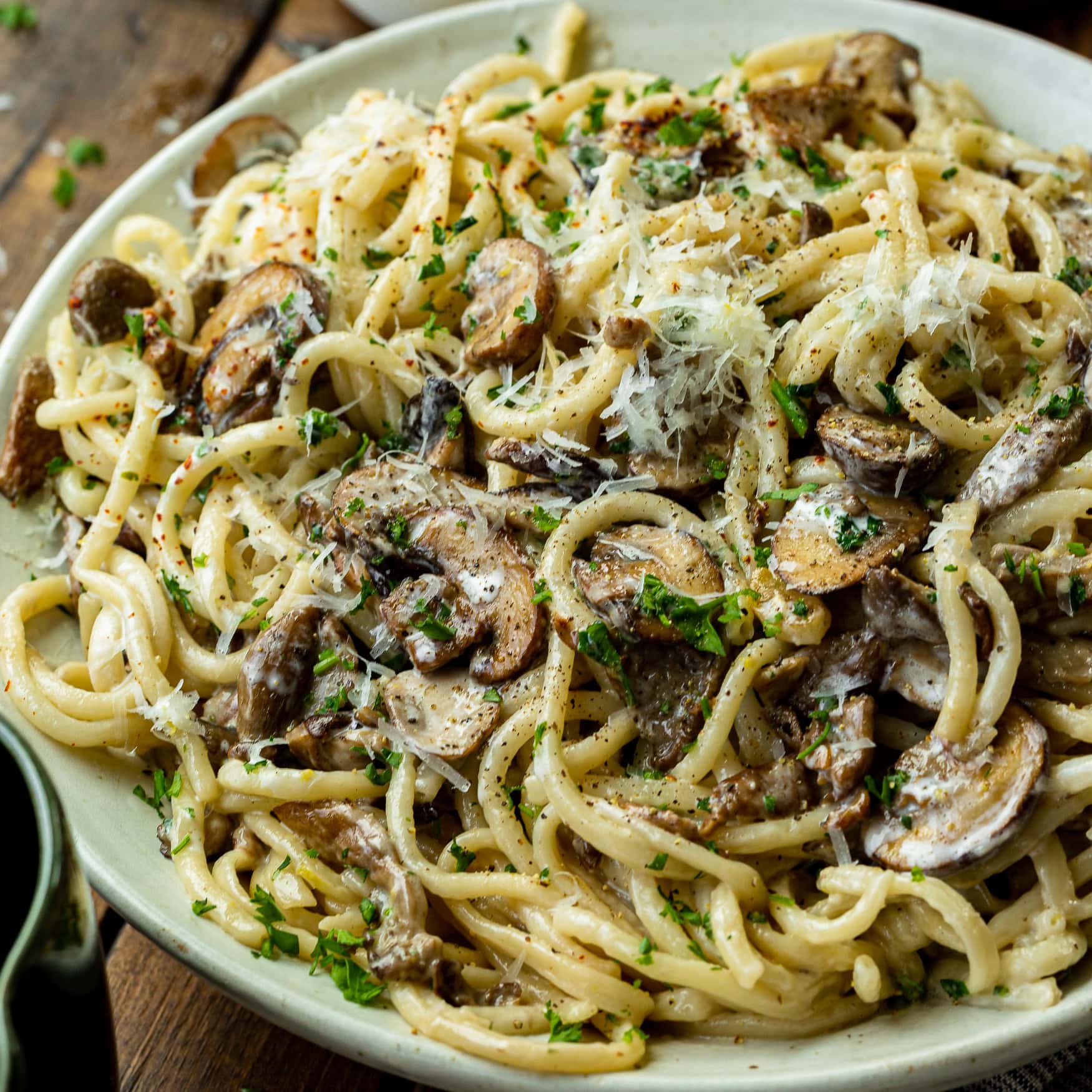Creamy Mushroom Pasta