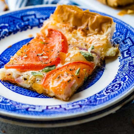 Rustic Tomato Tart