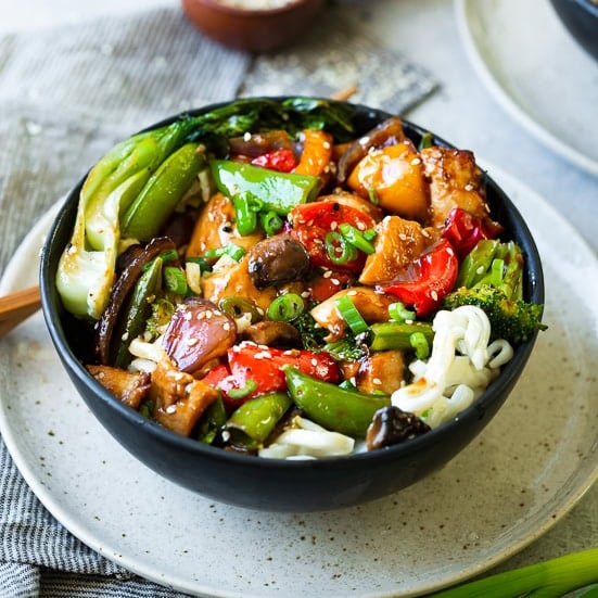Sheet Pan Chicken Stir Fry