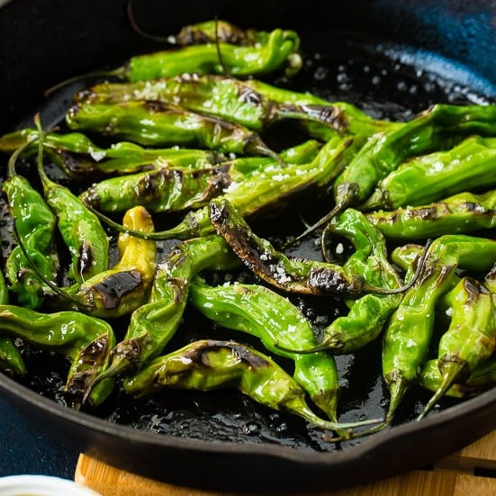 Blistered Shishito Peppers