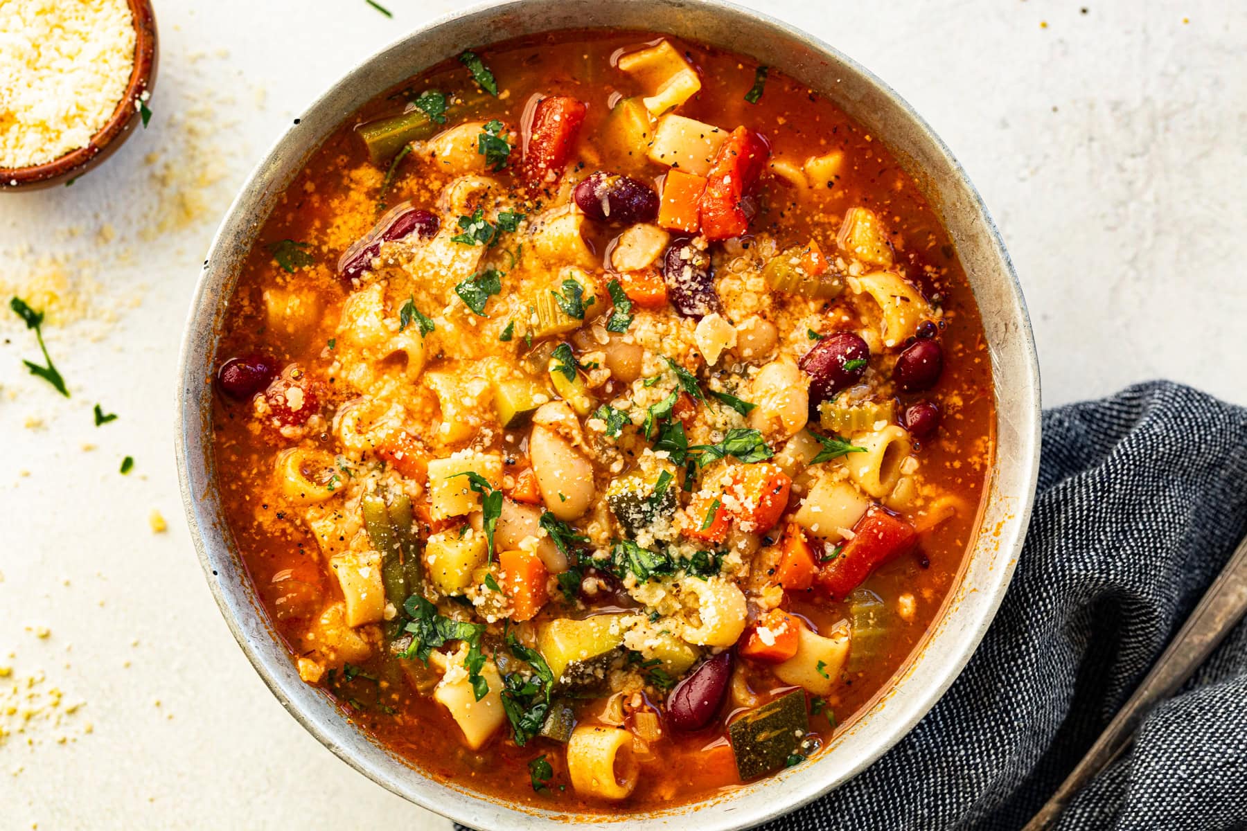 Grandma’s Homemade Minestrone Soup