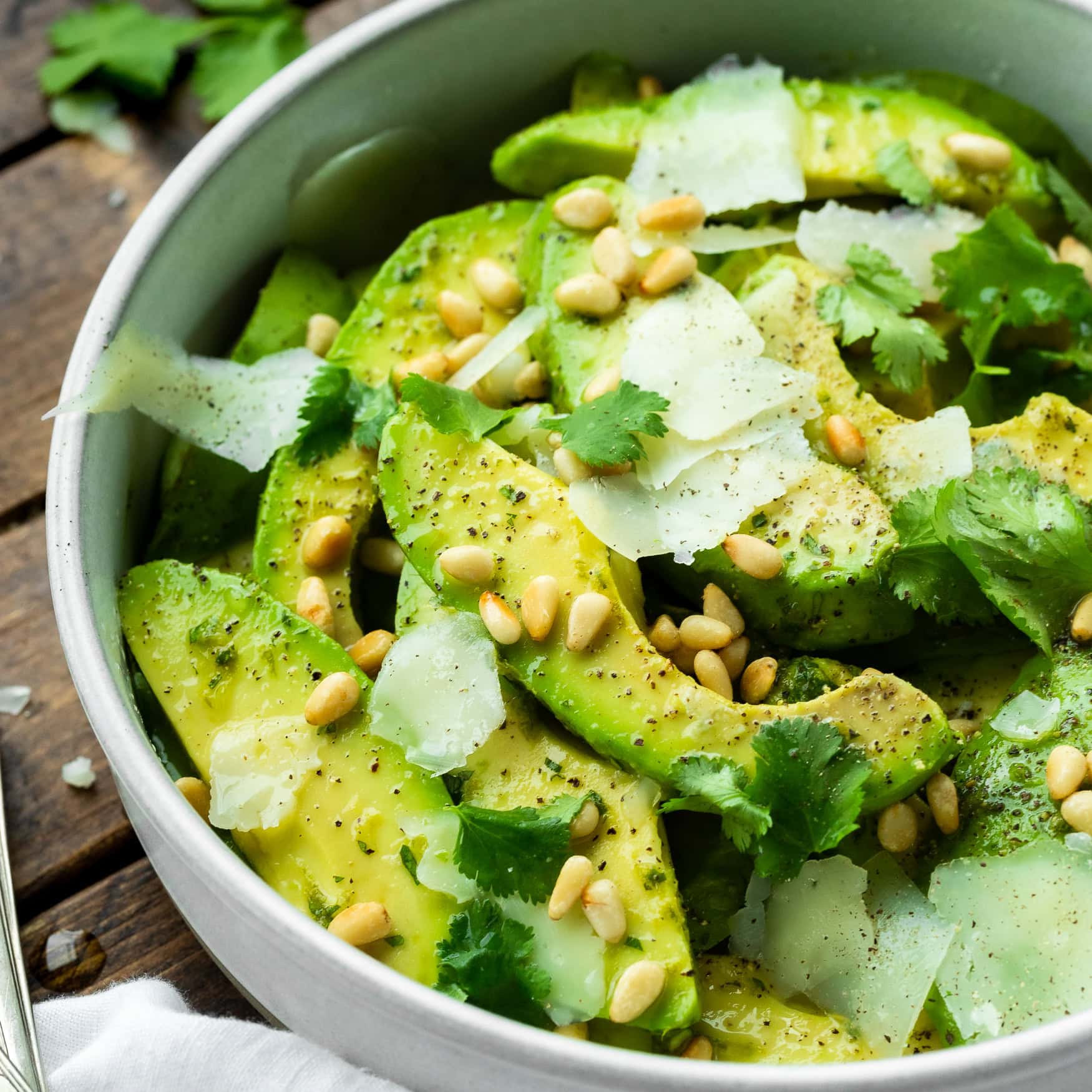 5 Minute Avocado Salad