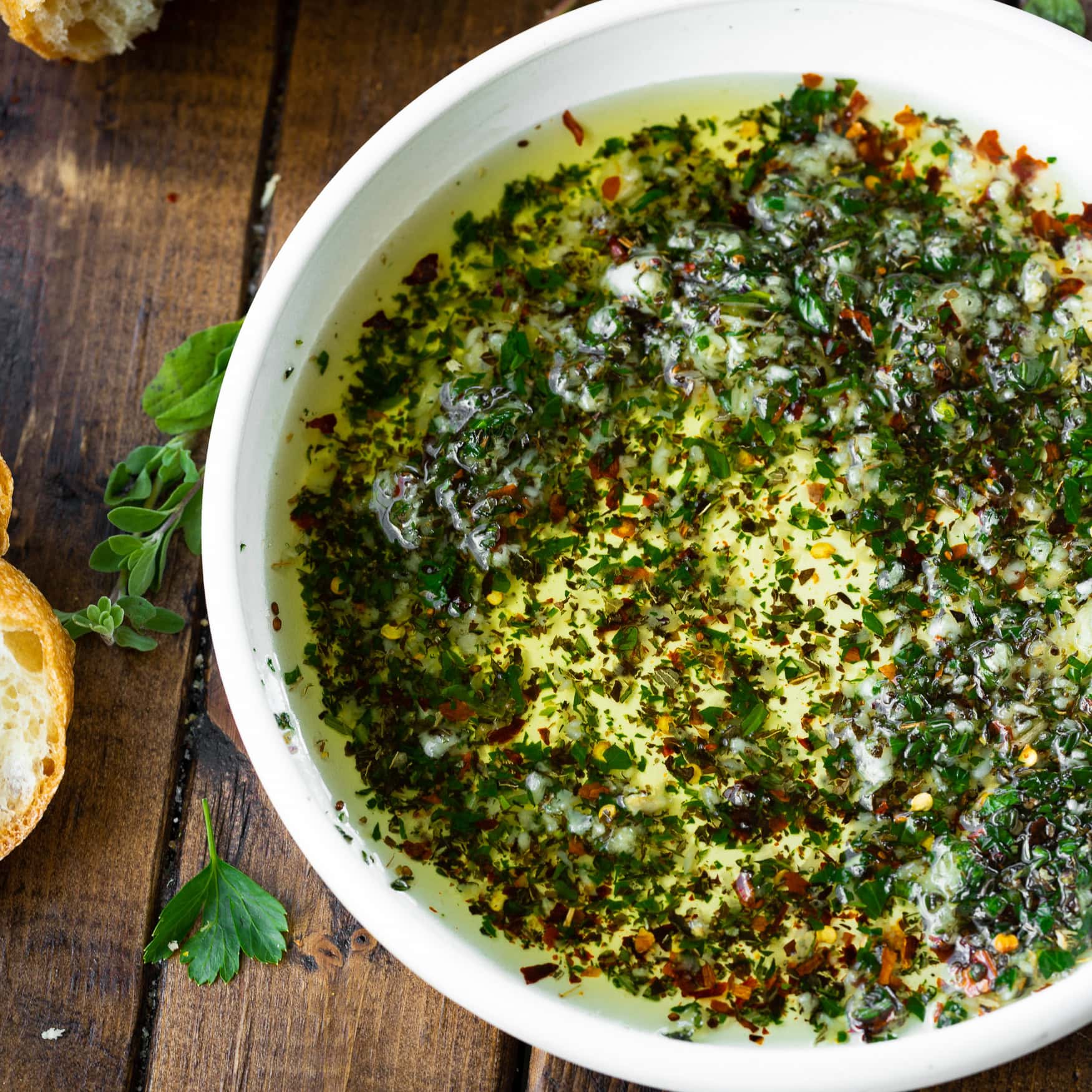 Sizzling Italian Dipping Oil for Bread