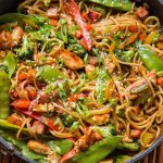 If you love our Teriyaki chicken casserole or our Teriyaki Veggie Bowls you're going to be drooling over these Teriyaki Chicken Noodles! ohsweetbasil.com