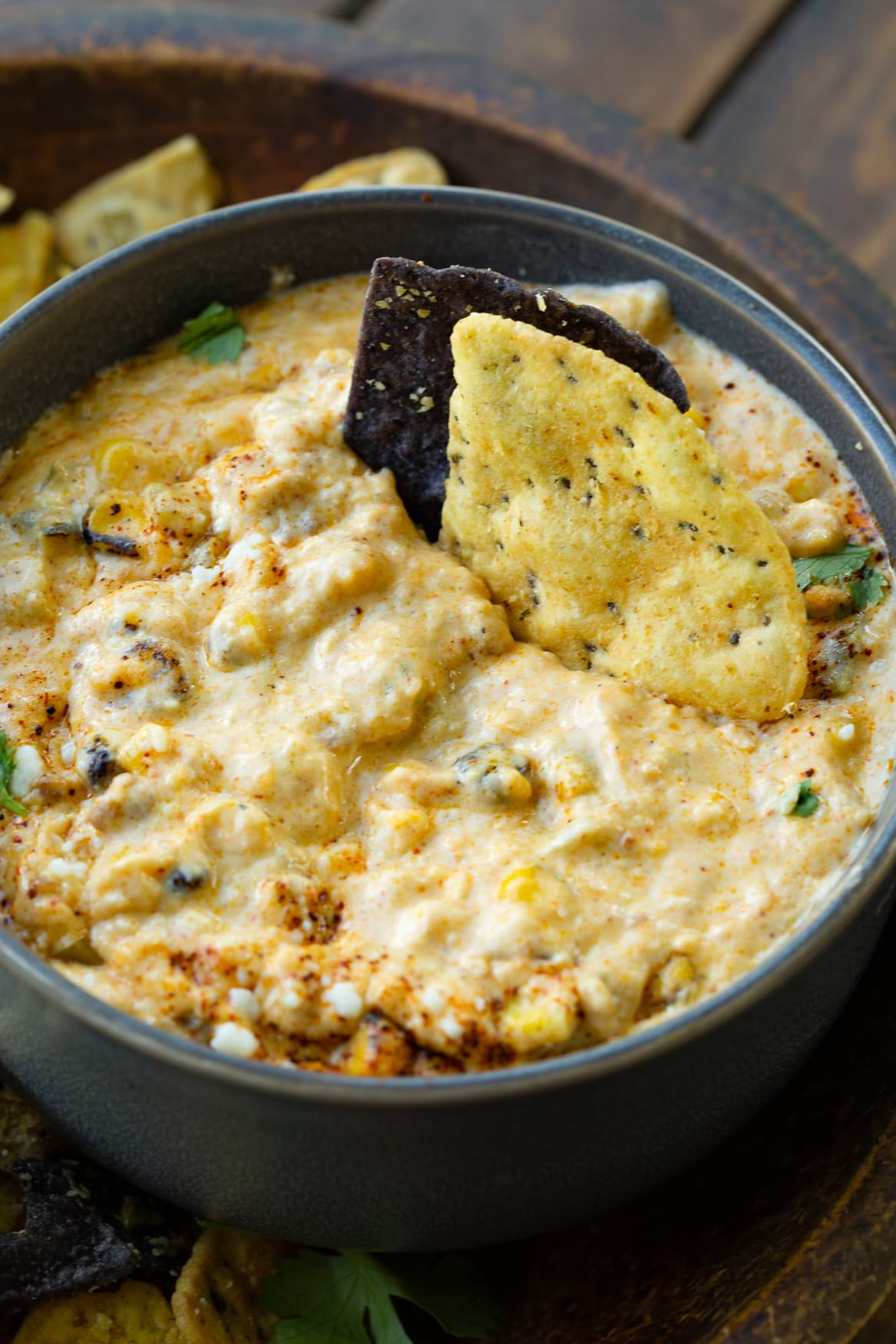 Slow Cooker Mexican Street Corn Dip [+Video] Oh Sweet Basil