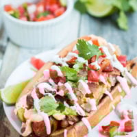 Have you ever made a sonoran hot dog? It's got literally everything you could imagine on it and ohhhhh it's good! ohsweetbasil.com