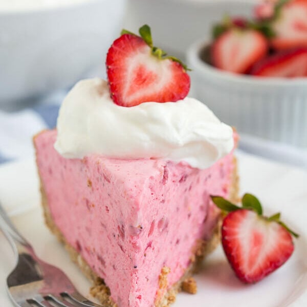 Strawberry Icebox Pie Oh Sweet Basil