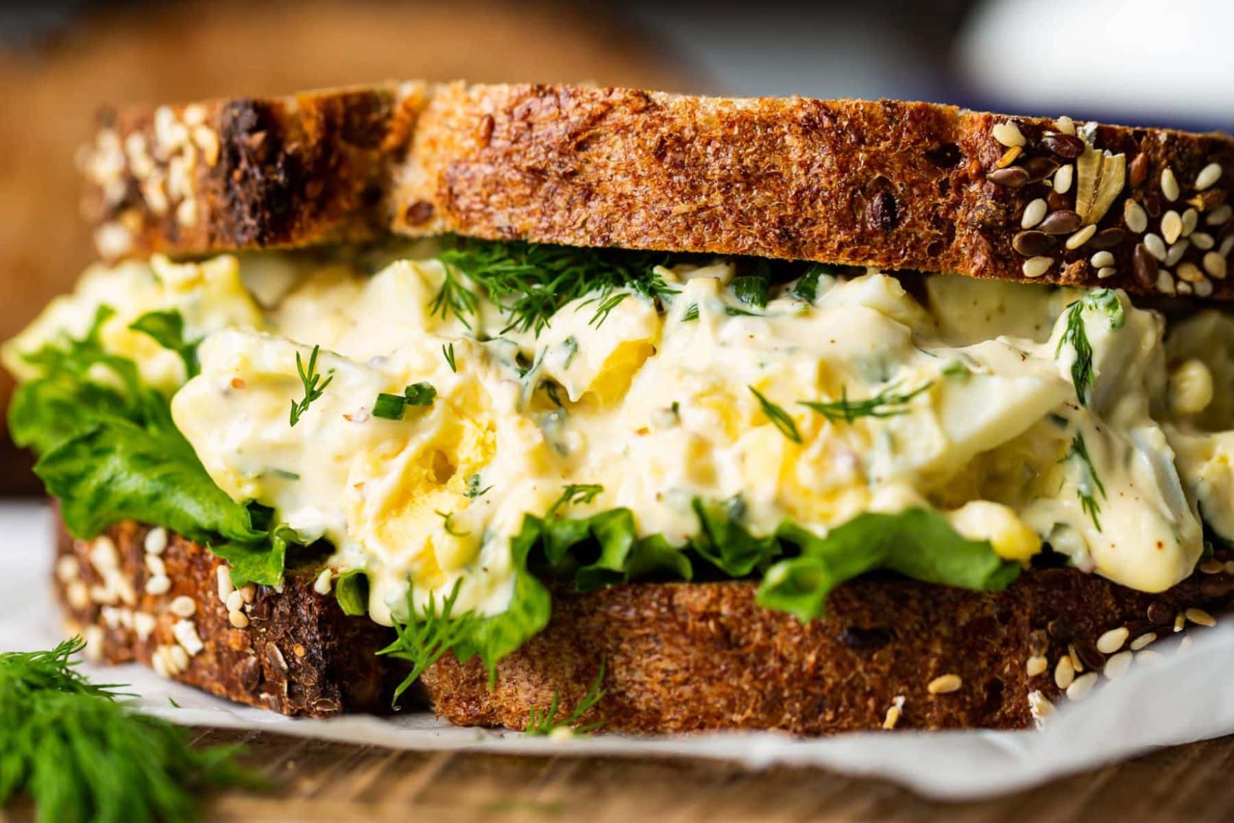 The BEST Egg Salad Sandwich Recipe