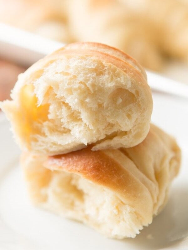 Our famous potato rolls recipe ohsweetbasil.com