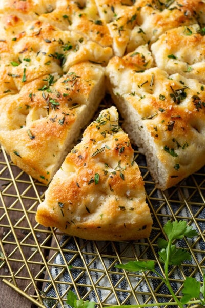 The Easiest Herbed Focaccia Bread