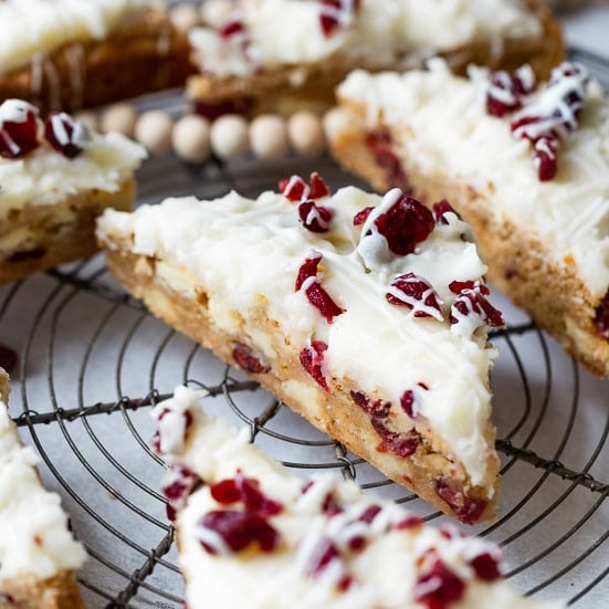 Cranberry Bliss Bars
