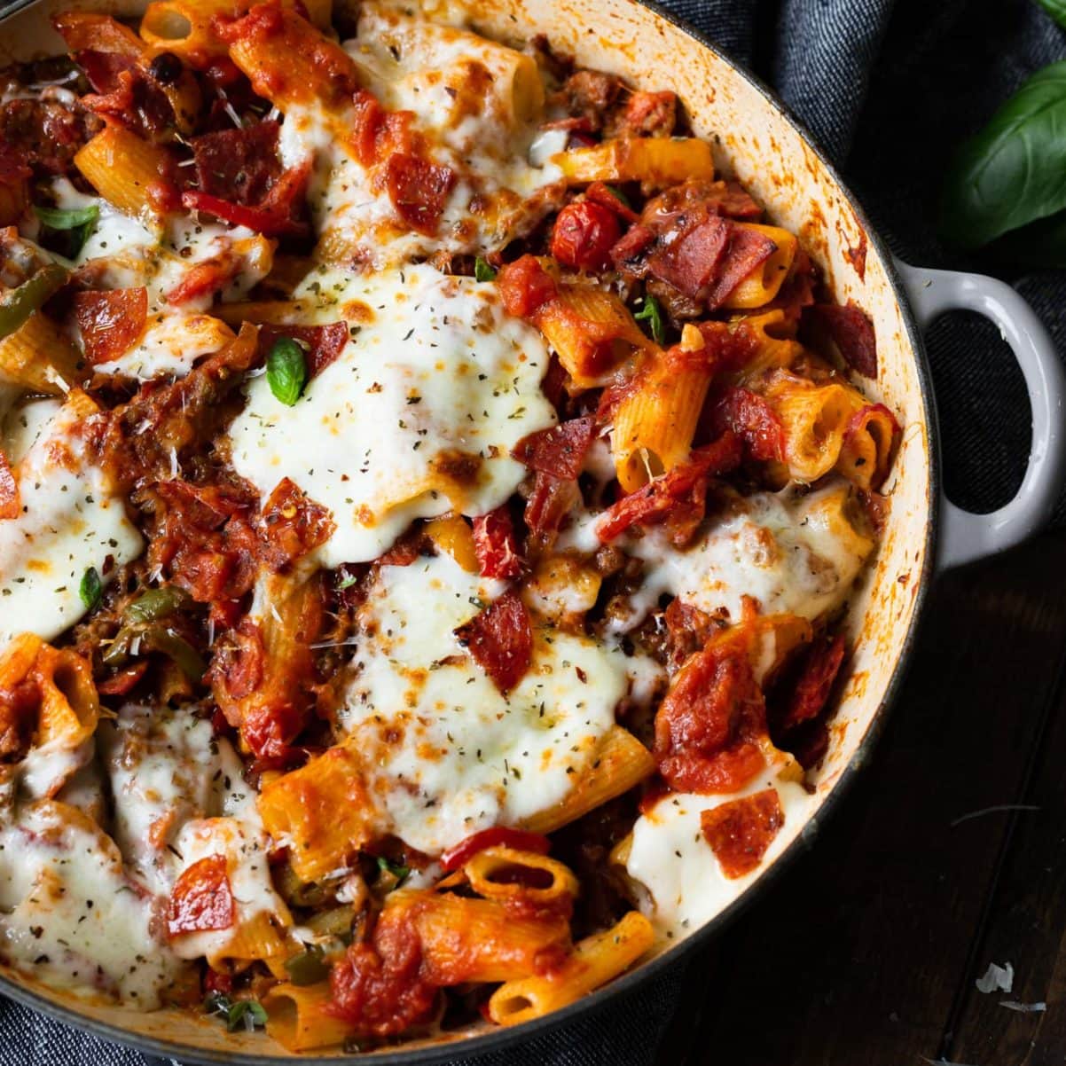 Ultimate Italian Sausage and Peppers Rigatoni Oh Sweet Basil