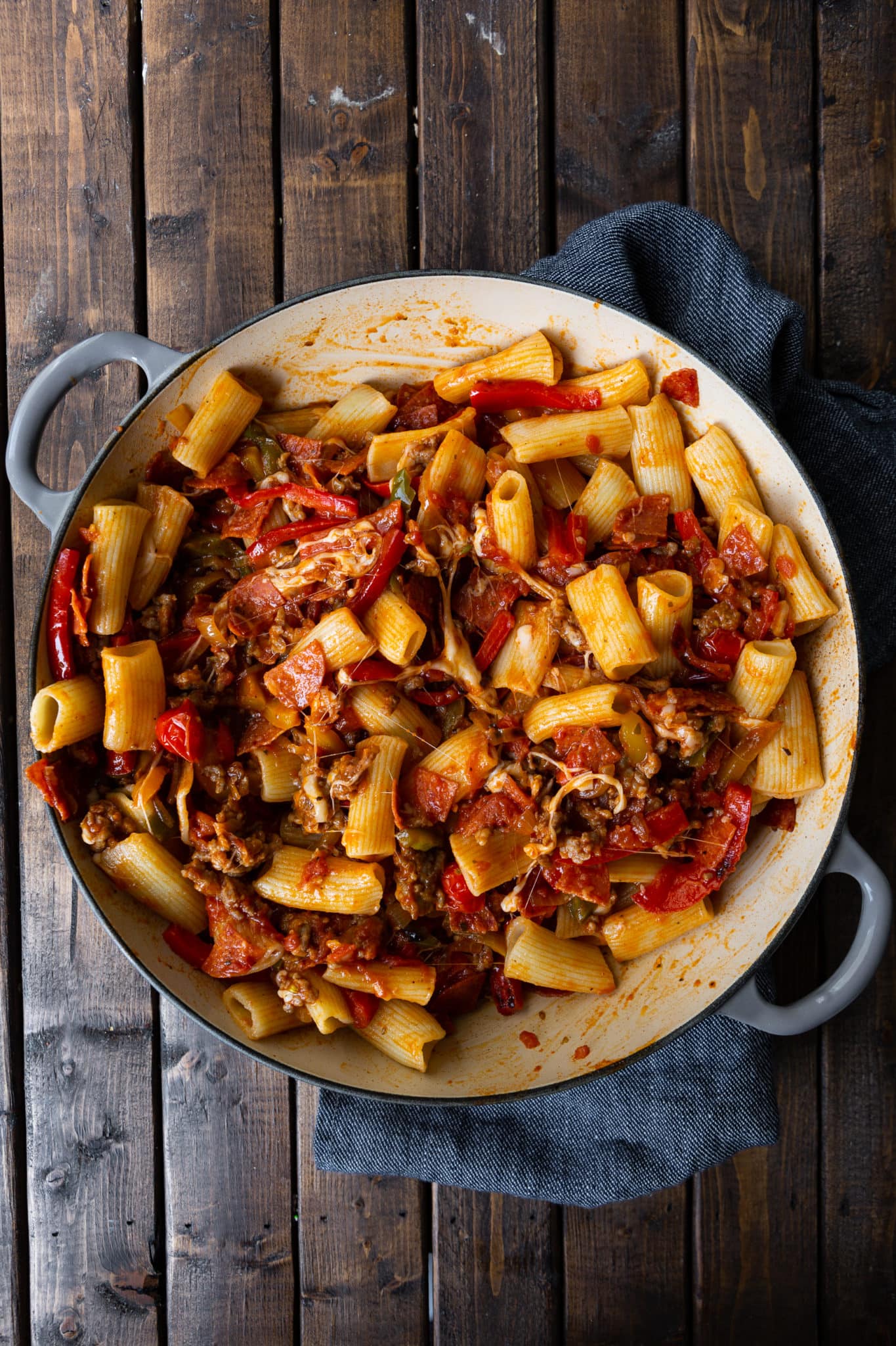 Ultimate Italian Sausage and Peppers Rigatoni Oh Sweet Basil