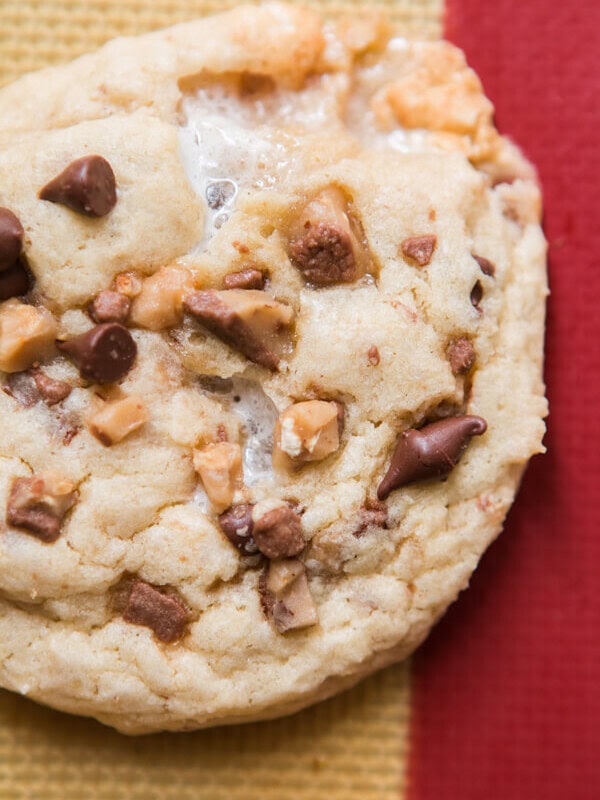 Our family decided to spark creativity with a simple cookie recipe and not only did we have a lot of fun but these marshmallow toffee cookies were a hit!