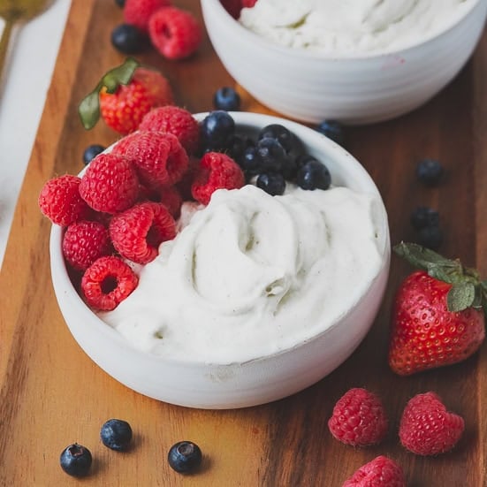 Vanilla Bean Whipped Cream