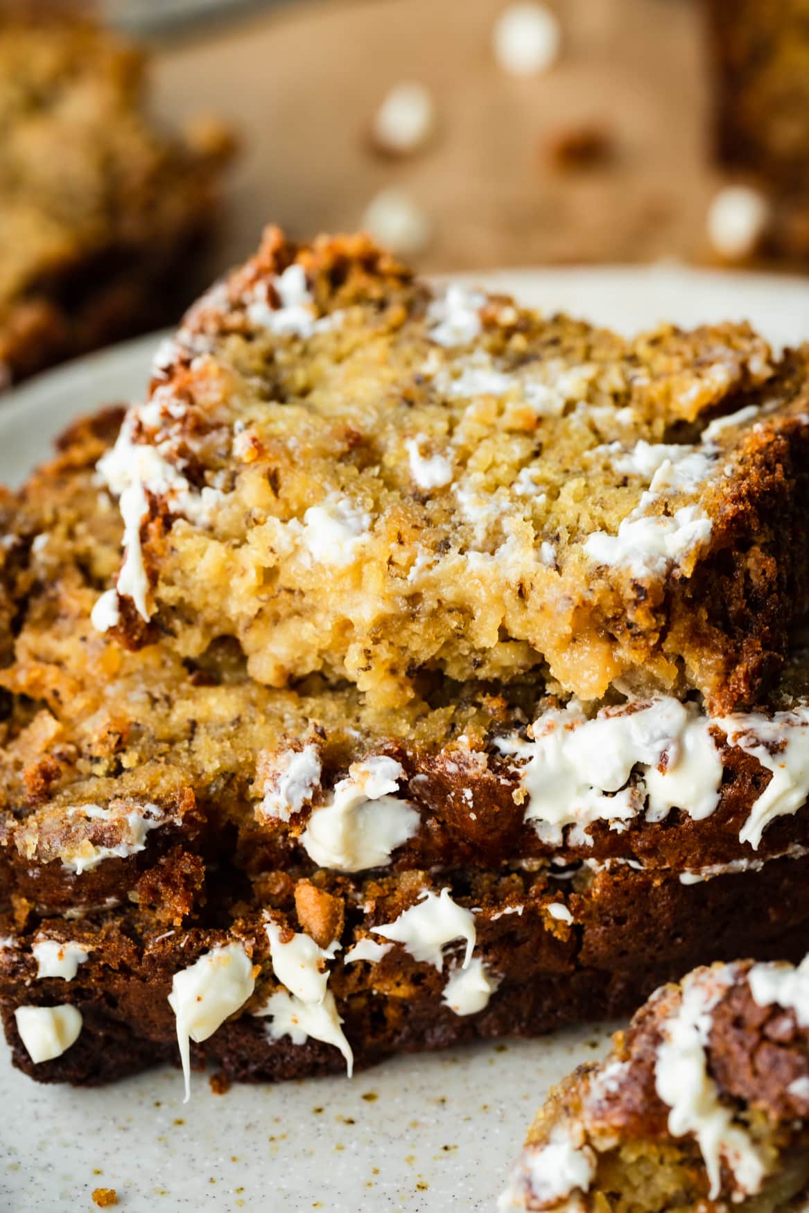 White Chocolate Banana Bread