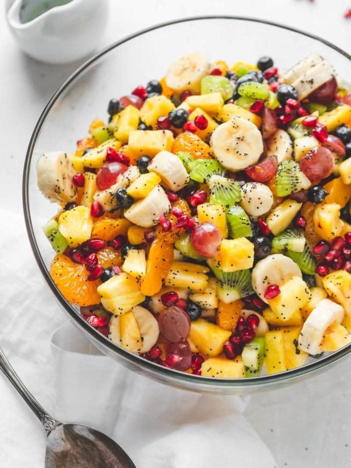 Fruit Salad With Lemon Dressing Oh Sweet Basil