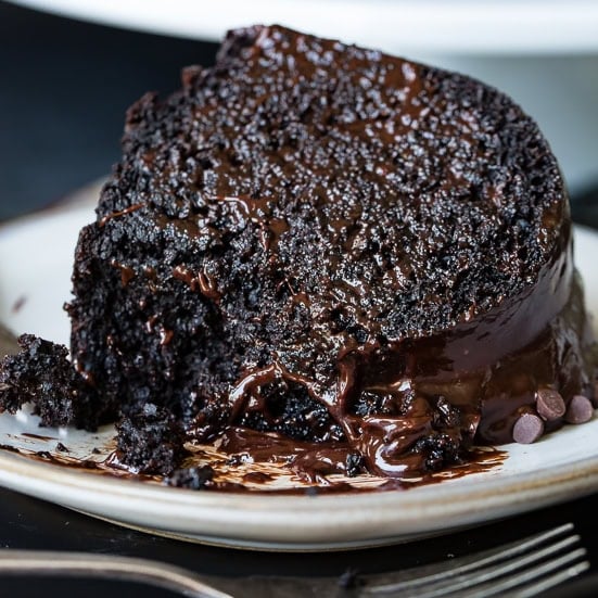 Zucchini Dark Chocolate Bundt Cake
