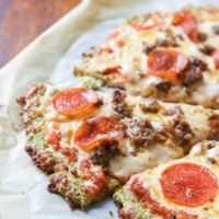 Every year it's the same thing, what to make with zucchini. We always seem to have too many.This year we made a killer zucchini pizza crust ohsweetbasil.com